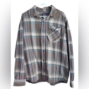Patagonia Men's XL Long-Sleeve Flannel Plaid